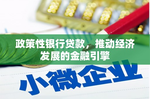 石嘴山政策性银行贷款，推动经济发展的金融引擎