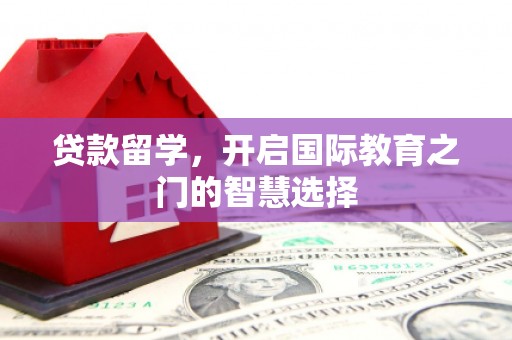 石嘴山贷款留学，开启国际教育之门的智慧选择