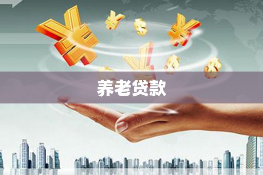 石嘴山养老贷款