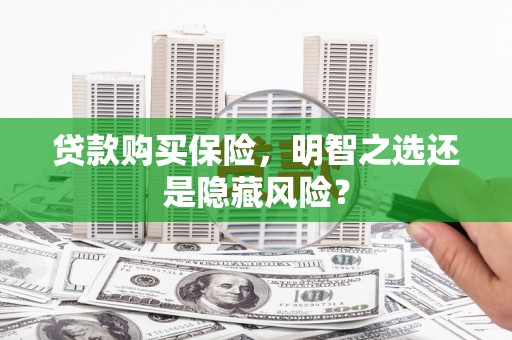 石嘴山贷款购买保险，明智之选还是隐藏风险？