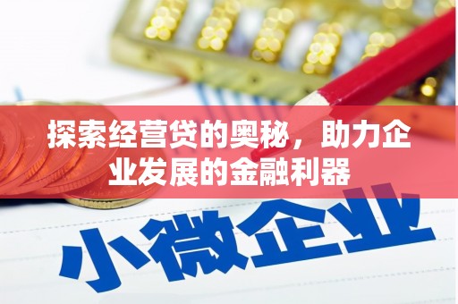石嘴山探索经营贷的奥秘，助力企业发展的金融利器