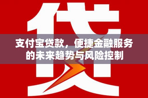 石嘴山支付宝贷款，便捷金融服务的未来趋势与风险控制