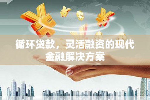 石嘴山循环贷款，灵活融资的现代金融解决方案