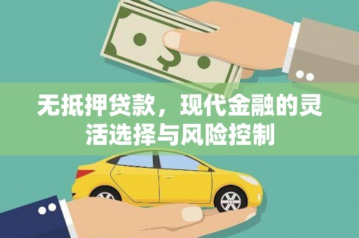 石嘴山无抵押贷款，现代金融的灵活选择与风险控制