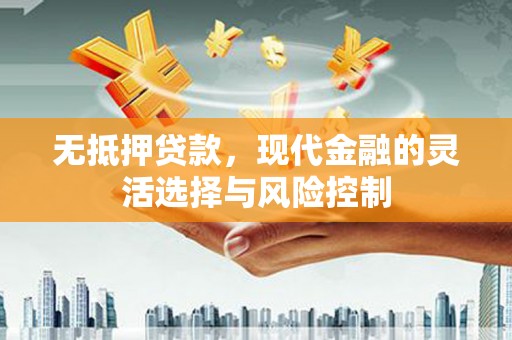 石嘴山无抵押贷款，现代金融的灵活选择与风险控制