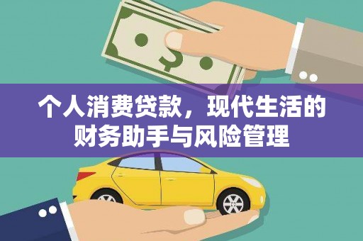石嘴山个人消费贷款，现代生活的财务助手与风险管理
