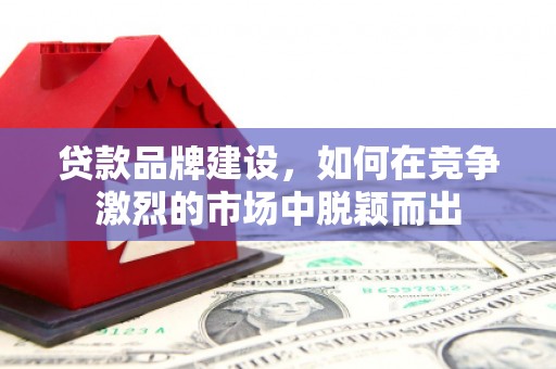 石嘴山贷款品牌建设，如何在竞争激烈的市场中脱颖而出