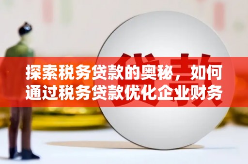 石嘴山探索税务贷款的奥秘，如何通过税务贷款优化企业财务