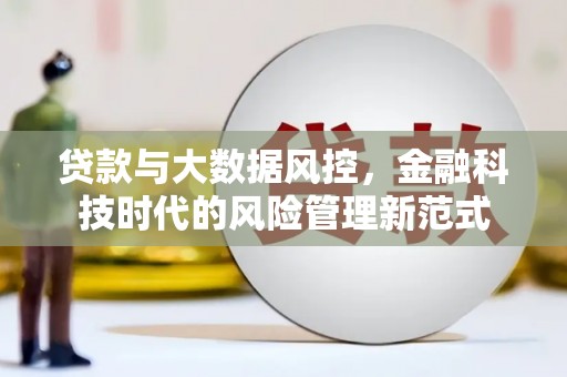 石嘴山贷款与大数据风控，金融科技时代的风险管理新范式
