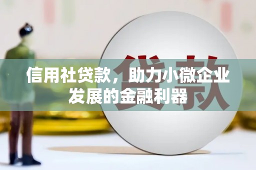 石嘴山信用社贷款，助力小微企业发展的金融利器