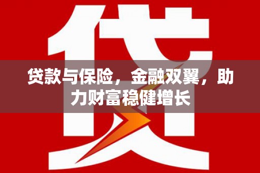 石嘴山贷款与保险，金融双翼，助力财富稳健增长